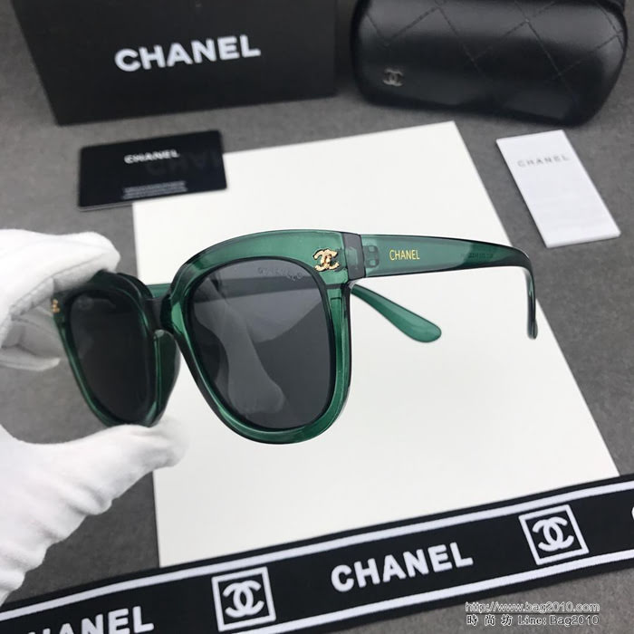 CHANEL香奈兒 爆款新款 高清寶麗來偏光鏡片 百搭款 女款太陽鏡  lly1551